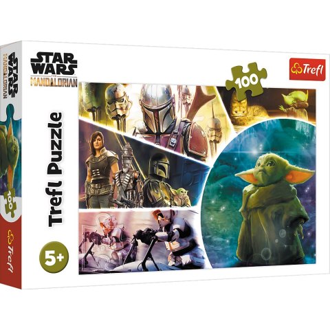 Trefl Puzzle Puzzle - "100" - Baby Yoda Trefl 16413 Trefl Puzzle Puzzle - "100" - Baby Yoda Trefl 16413