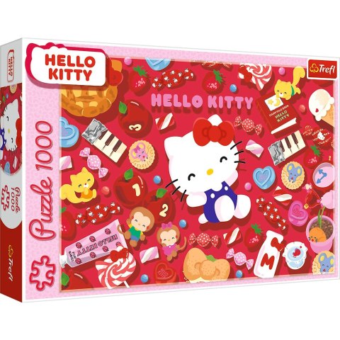 Trefl Puzzle Puzzle - "1000" - Hello Kitty Trefl 10920 Trefl Puzzle Puzzle - "1000" - Hello Kitty Trefl 10920