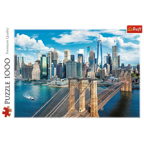 Trefl Puzzle Puzzle - "1000" - Most Brookliński, Nowy Jork, USA Trefl 10725 Trefl Puzzle Puzzle - "1000" - Most Brookliński, Nowy Jork, USA Trefl 10725