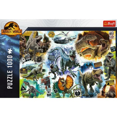 Trefl Puzzle Puzzle - "1000" - Na tropie dinozaurów 10727 Trefl Puzzle Puzzle - "1000" - Na tropie dinozaurów 10727