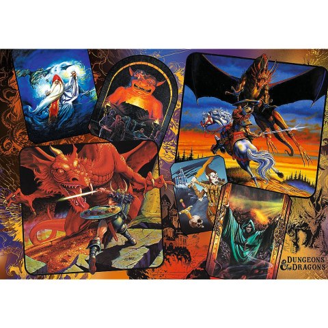 Trefl Puzzle Puzzle - "1000" - Początki Dungeons and Dragons Trefl 10739 Trefl Puzzle Puzzle - "1000" - Początki Dungeons and Dragons Trefl 10739