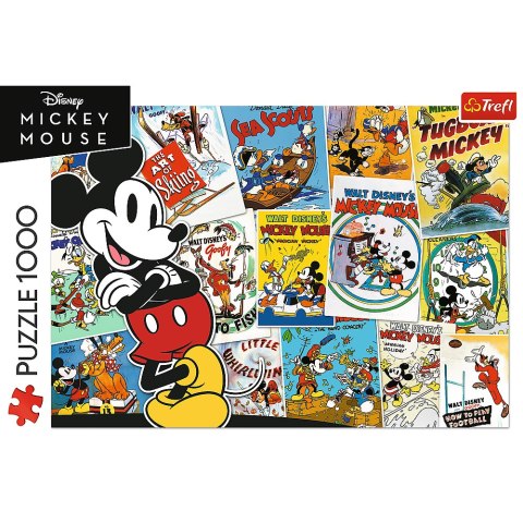 Trefl Puzzle Puzzle - "1000" - W świecie Mikiego Trefl 10741 Trefl Puzzle Puzzle - "1000" - W świecie Mikiego Trefl 10741