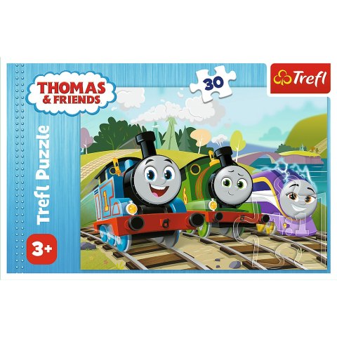 Trefl Puzzle Puzzle - "30" - Radosny Tomek Trefl 18294 Trefl Puzzle Puzzle - "30" - Radosny Tomek Trefl 18294
