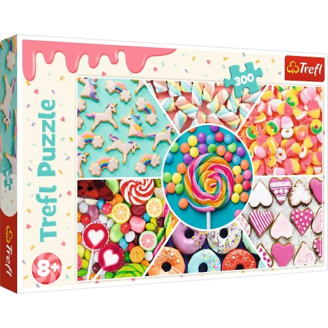 Trefl Puzzle Puzzle - "300" - Słodkości Trefl 23004 Trefl Puzzle Puzzle - "300" - Słodkości Trefl 23004