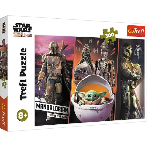 Trefl Puzzle Puzzle - "300" - Tajemniczy Baby Yoda Trefl 23002 Trefl Puzzle Puzzle - "300" - Tajemniczy Baby Yoda Trefl 23002