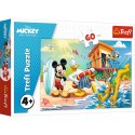 Trefl Puzzle Puzzle - 60 - Ciekawy dzień Mikiego i przyjaciół 17359