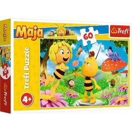 Trefl Puzzle Puzzle - 60 - Kwiatek dla Mai - Studio 100 Maya the Bee 17330