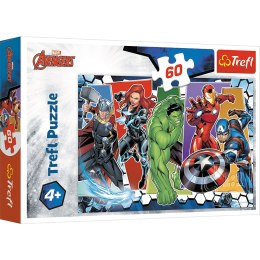 Trefl Puzzle Puzzle 60 - Niezwyciężeni Avengersi Trefl 17357