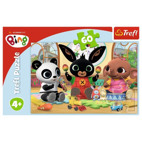 Trefl Puzzle Puzzle - "60" - W rytmie Binga Trefl 17342 Trefl Puzzle Puzzle - "60" - W rytmie Binga Trefl 17342