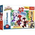 Trefl Puzzle Puzzle - "60" - W świecie Spiday'a Trefl 17371