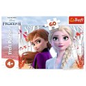 Trefl Puzzle Puzzle - "60" - Zaczarowany świat Anny i Elsy Trefl 17333