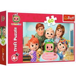 Trefl Puzzle Puzzle 60 el. Cocomelon, Wspaniały dzień Trefl 17391