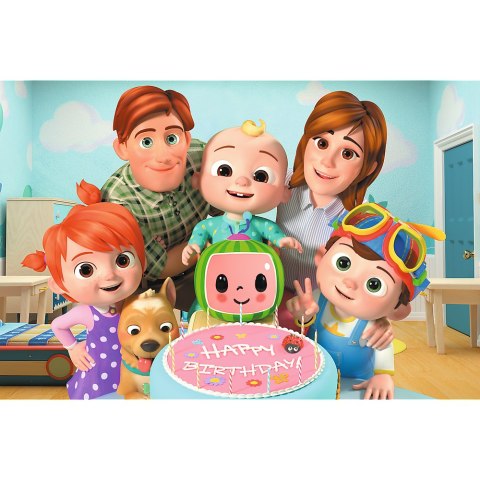 Trefl Puzzle Puzzle 60 el. Cocomelon, Wspaniały dzień Trefl 17391 Trefl Puzzle Puzzle 60 el. Cocomelon, Wspaniały dzień Trefl 17391
