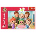 Trefl Puzzle Puzzle 60 el. Cocomelon, Wspaniały dzień Trefl 17391