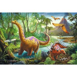 Trefl Puzzle Puzzle 60 el. Wędrówka dinozaurów 17319