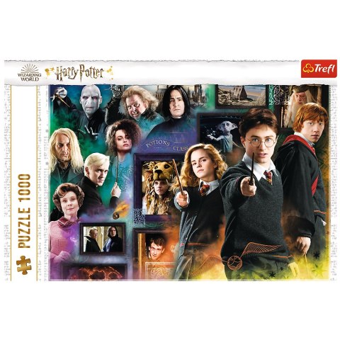 Trefl Puzzle Puzzle Harry Potter 1000 el. Świat czarodziejów 10668 Trefl Puzzle Puzzle Harry Potter 1000 el. Świat czarodziejów 10668