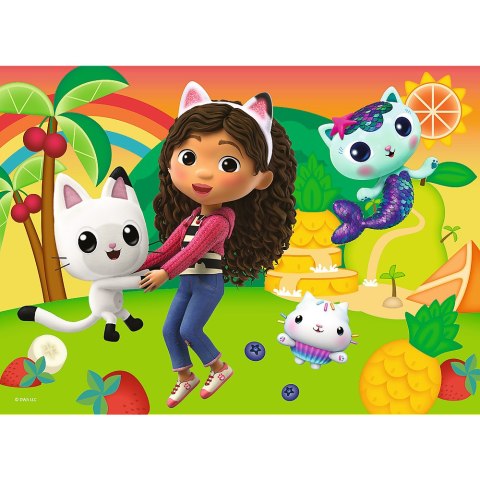 Trefl Puzzle Puzzle - ''miniMaxi" - Kolorowy dzień Gabby / Trefl 56041 Trefl Puzzle Puzzle - ''miniMaxi" - Kolorowy dzień Gabby / Trefl 56041