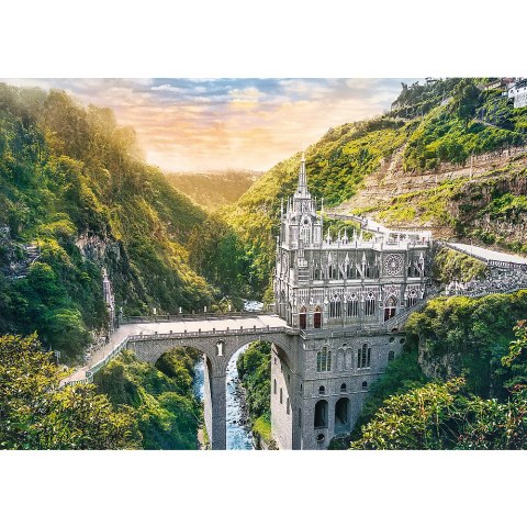 Trefl Puzzle Puzzles - "1000" - Sanktuarium Las Lajas, Kolumbia Trefl 10724 Trefl Puzzle Puzzles - "1000" - Sanktuarium Las Lajas, Kolumbia Trefl 10724