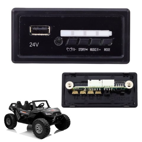 LEAN CARS Panel Muzyczny 24V - SX2039 SX1928 LEAN CARS Panel Muzyczny 24V - SX2039 SX1928