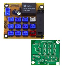 LEAN CARS Płytka Elektroniczna Rozdzielacz Świateł do Pojazdów na Akumulator SX