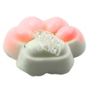 LEAN TOYS Gniotek Kocia Łapka Antystresowa Sensoryczna Squishy Ozdoby Biała