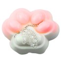 LEAN TOYS Gniotek Kocia Łapka Antystresowa Sensoryczna Squishy Ozdoby Biała