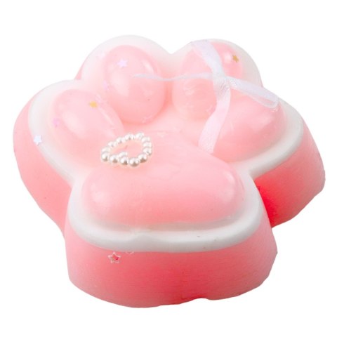 LEAN TOYS Gniotek Kocia Łapka Antystresowa Sensoryczna Squishy Ozdoby Różowa LEAN TOYS Gniotek Kocia Łapka Antystresowa Sensoryczna Squishy Ozdoby Różowa