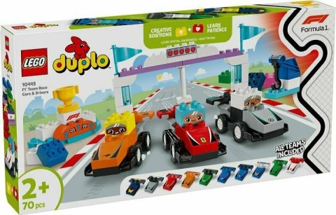 LEGO LEGO 10445 DUPLO TOWN Bolidy i kierowcy F1 LEGO LEGO 10445 DUPLO TOWN Bolidy i kierowcy F1