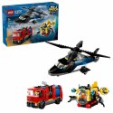 LEGO LEGO 60462 CITY Zestaw z helikopterem, wozem strażackim i łodzią podwodną