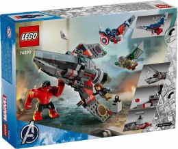 LEGO LEGO 76292 SUPER HEROES Kapitan Ameryka kontra Czerwony Hulk - bitwa