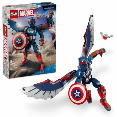 LEGO LEGO 76296 SUPER HEROES Figurka nowego Kapitana Ameryki LEGO LEGO 76296 SUPER HEROES Figurka nowego Kapitana Ameryki