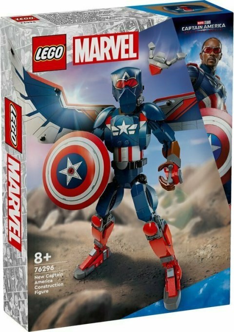 LEGO LEGO 76296 SUPER HEROES Figurka nowego Kapitana Ameryki LEGO LEGO 76296 SUPER HEROES Figurka nowego Kapitana Ameryki
