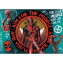 Marka niezdefiniowana Puzzle - 1000 Premium Plus - Deadpool Trefl - 10835