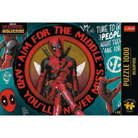Marka niezdefiniowana Puzzle - 1000 Premium Plus - Deadpool Trefl - 10835 Marka niezdefiniowana Puzzle - 1000 Premium Plus - Deadpool Trefl - 10835