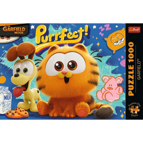 Marka niezdefiniowana Puzzle - 1000 Premium Plus - Garfield Trefl 12084 Marka niezdefiniowana Puzzle - 1000 Premium Plus - Garfield Trefl 12084