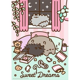 Marka niezdefiniowana Puzzle - 1000 Premium Plus - Pusheen Trefl 12080