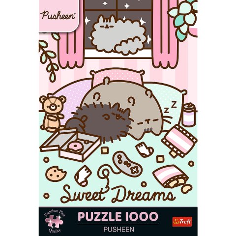 Marka niezdefiniowana Puzzle - 1000 Premium Plus - Pusheen Trefl 12080 Marka niezdefiniowana Puzzle - 1000 Premium Plus - Pusheen Trefl 12080