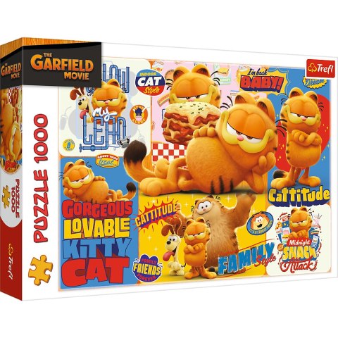 Marka niezdefiniowana Puzzle - 1000 - Przygody Garfielda - Garfield Trefl 10935 Marka niezdefiniowana Puzzle - 1000 - Przygody Garfielda - Garfield Trefl 10935