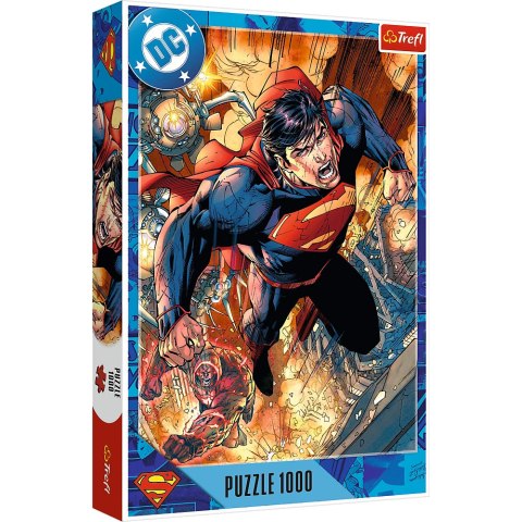 Marka niezdefiniowana Puzzle - 1000 - Superman w akcji Trefl 10936 Marka niezdefiniowana Puzzle - 1000 - Superman w akcji Trefl 10936