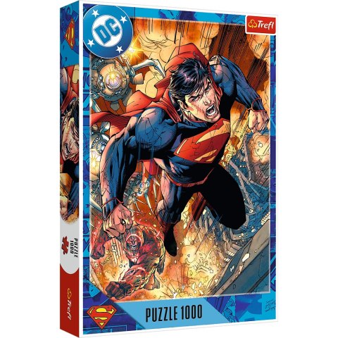 Marka niezdefiniowana Puzzle - 1000 - Superman w akcji Trefl 10936 Marka niezdefiniowana Puzzle - 1000 - Superman w akcji Trefl 10936