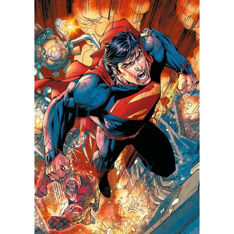 Marka niezdefiniowana Puzzle - 1000 - Superman w akcji Trefl 10936 Marka niezdefiniowana Puzzle - 1000 - Superman w akcji Trefl 10936