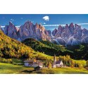 Marka niezdefiniowana Puzzle - 1500 - Dolina Val di Funes, Dolomity, Włochy Trefl 26163