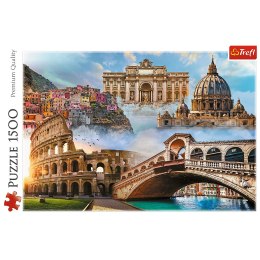 Marka niezdefiniowana Puzzle 1500 - Ulubione miejsca: Włochy Trefl 26203