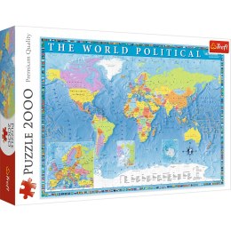Marka niezdefiniowana Puzzle - 2000 - Polityczna mapa świata - 27099