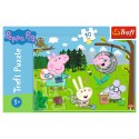 Marka niezdefiniowana Puzzle - 30 - Leśna wyprawa - Peppa Pig Trefl 18245