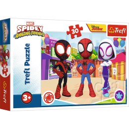 Marka niezdefiniowana Puzzle - 30 - Przygody Spiday