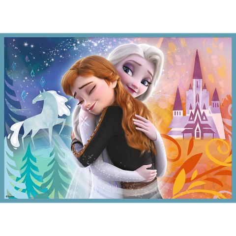 Marka niezdefiniowana Puzzle - 4w1 (12, 15, 20, 24) - Niezwykły świat Frozen - Trefl 34381 Marka niezdefiniowana Puzzle - 4w1 (12, 15, 20, 24) - Niezwykły świat Frozen - Trefl 34381