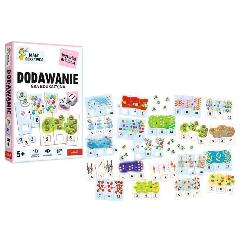 Trefl Gry GRA - Dodawanie/Mały Odkrywca Trefl 02805 Trefl Gry GRA - Dodawanie/Mały Odkrywca Trefl 02805