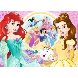 Trefl Puzzle Puzzle - 100 Glitter - Wspomnienia Belli i Arielki Trefl 14819