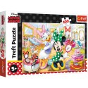 Trefl Puzzle Puzzle - 100 - Minnie w salonie kosmetycznym - Disney Minnie 16387